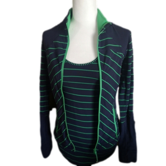 Lululemon Forme 2 matching Cardigan & Tank Sweater Set Size 4 Worn Once - Picture 4 of 14